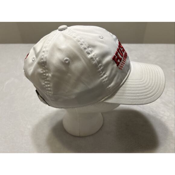 Adidas Nebraska Huskers Hat Cap Strapback One Size White Red Football NCAA - Picture 3 of 9